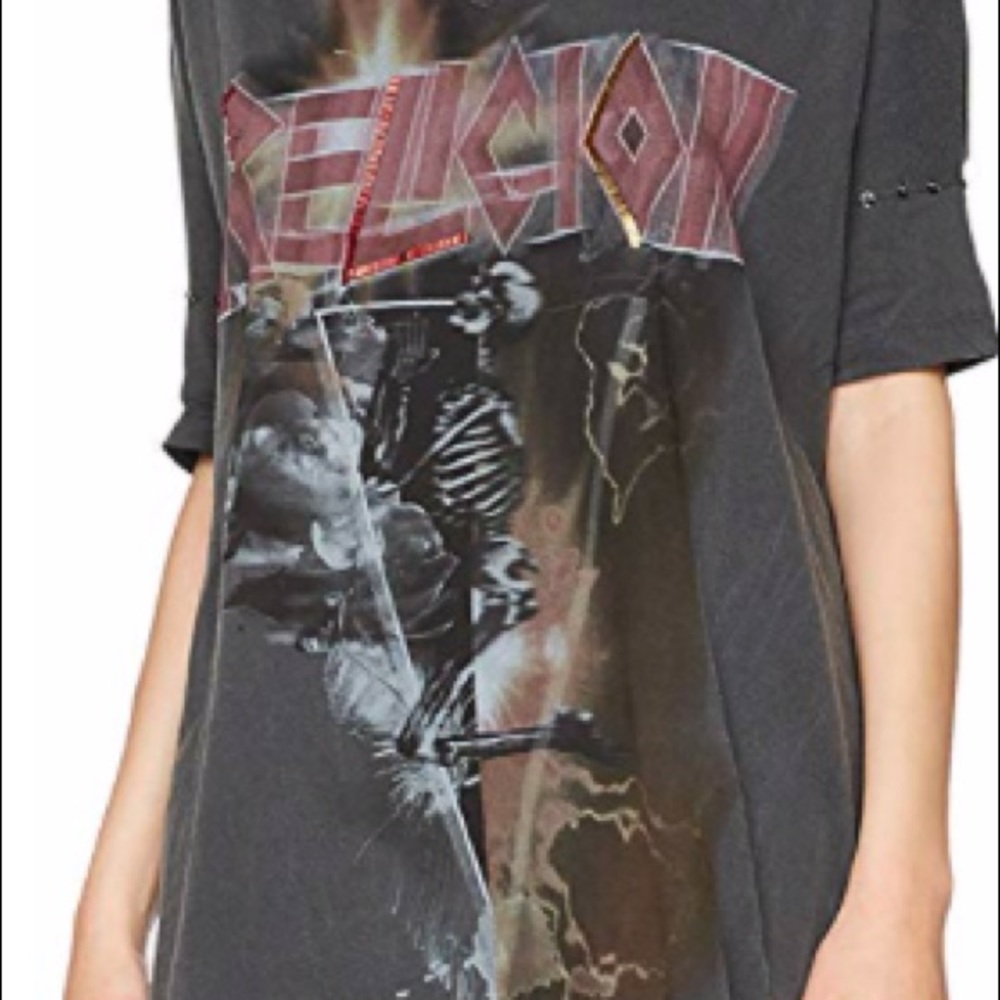 Religion oversized dress